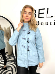 The Penelope - Toggle Detail Raincoat