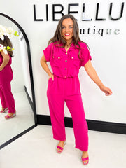 The Orla - Utility Style Jumpsuit