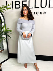 The Mya - Bardot Knit Top