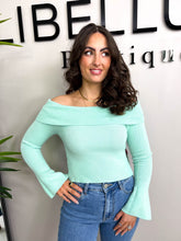 The Mya - Bardot Knit Top