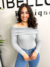 The Geri - Ruched Bardot Bodysuit