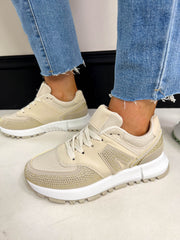 The Jolene - Diamante Trainers