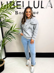 The Luna - Bow Sweatshirt