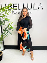 The Dahlia - Floral Shirt Dress