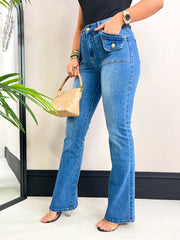 The Goldie- Button Pocket Jean
