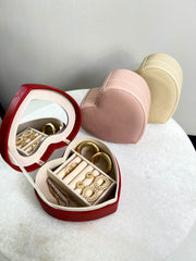 The Juliet - Heart Shaped Jewellery Box