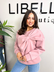 The Luna - Bow Sweatshirt