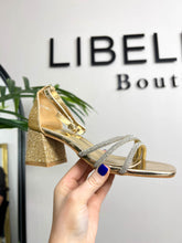 The Ginny - Diamante Block Heels