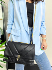 The Tiana - Padded Chevron Handbag