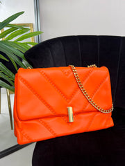 The Tiana - Padded Chevron Handbag