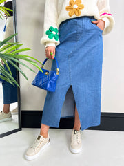 The Trish - Denim Skirt