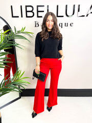 The Sophia - Short Sleeve Knit