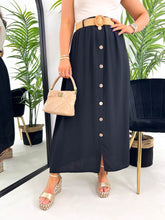 The Charlie - Maxi Skirt With Buckle Belt