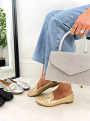 The Laurie - Diamante Loafer