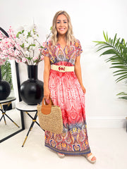 The Hannah - Paisley Maxi Dress