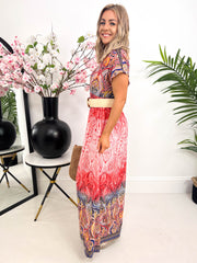 The Hannah - Paisley Maxi Dress