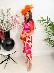 The Kenzie - High Neck Floral Maxi Dress