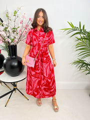 The Maura - Tie Waist Maxi Dress