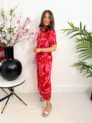 The Maura - Tie Waist Maxi Dress