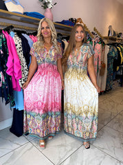 The Hannah - Paisley Maxi Dress