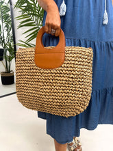 The Kirsten - Straw Handbag