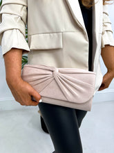 The Alyth - Suede Twisted Clutch