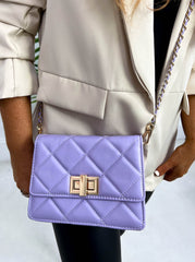 The Leah - Quilted Clutch Bag