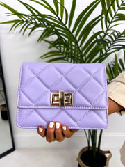 The Leah - Quilted Clutch Bag