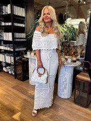 The Mona - Crochet Maxi Dress