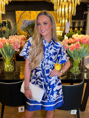 The Myra - Mini Shirt Dress