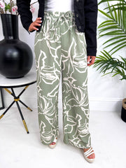 The Rue - Floral Print Trousers