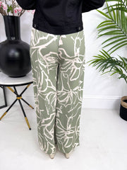 The Rue - Floral Print Trousers