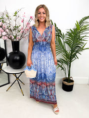 The Winona - Paisley Sleeveless Dress