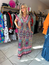 The Perrie - Paisley Print Maxi Dress