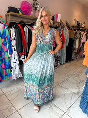 The Winona - Paisley Sleeveless Dress