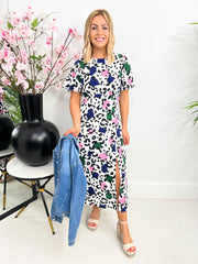 The Vanessa - Leopard Print Midi Dress