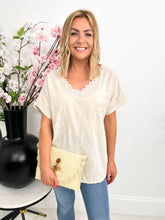 The Ginny - Embroidered Floral Top