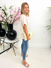 The Ginny - Embroidered Floral Top