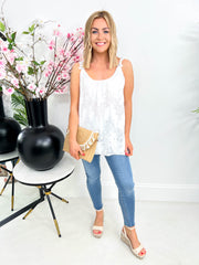 The Lesley - Broderie Anglaise Top