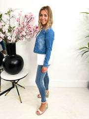 The Avery - Bejewelled Demin Jacket