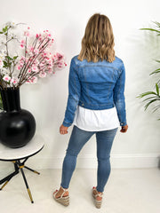 The Avery - Bejewelled Demin Jacket