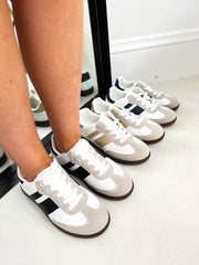 The Holly - Two Stripe Trainers