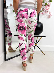 The Catherine - Large Floral Jogger