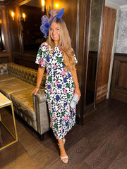 The Vanessa - Leopard Print Midi Dress