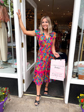 The Tilda- Floral print midi dress