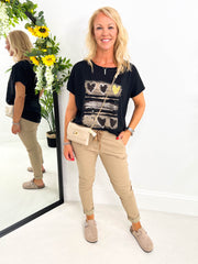 The Heather - Heart Graphic T-shirt