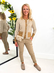 The Farren - Striped Cardigan