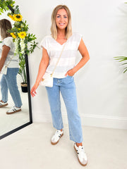 The Aspen - Striped Light Knit