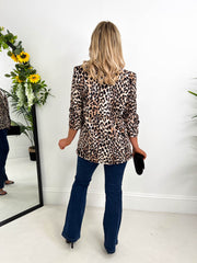 The Cordelia - Leopard Print Blazer