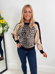 The Tiegan - Leopard Print Knit